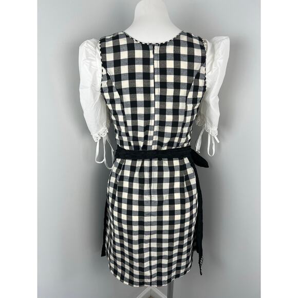 Rose Trachten Women's Oktoberfest Dirndl Dress and Apron EU 36/USA 4 - Picture 4 of 12